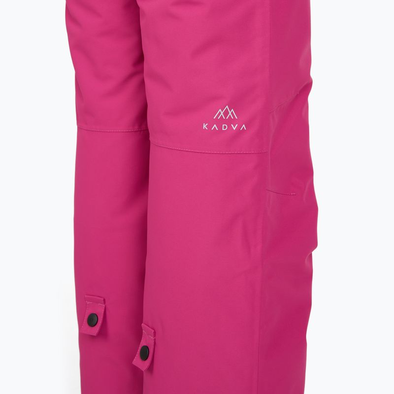 Pantaloni da sci per bambini KADVA Moky JR WP 8K/5K rosa 5