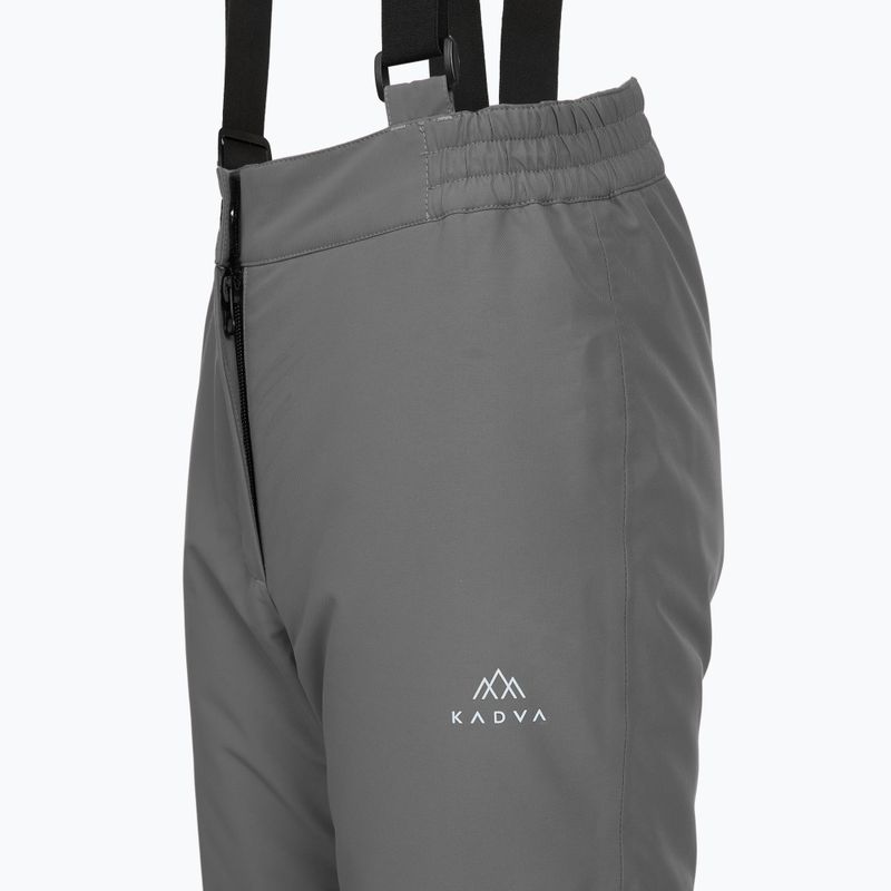 Pantaloni da sci per bambini KADVA Moky JR WP 8K/5K argento 4