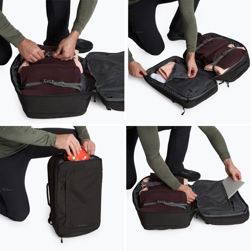 Zaino da trekking KADVA traWELL 28 l nero 7