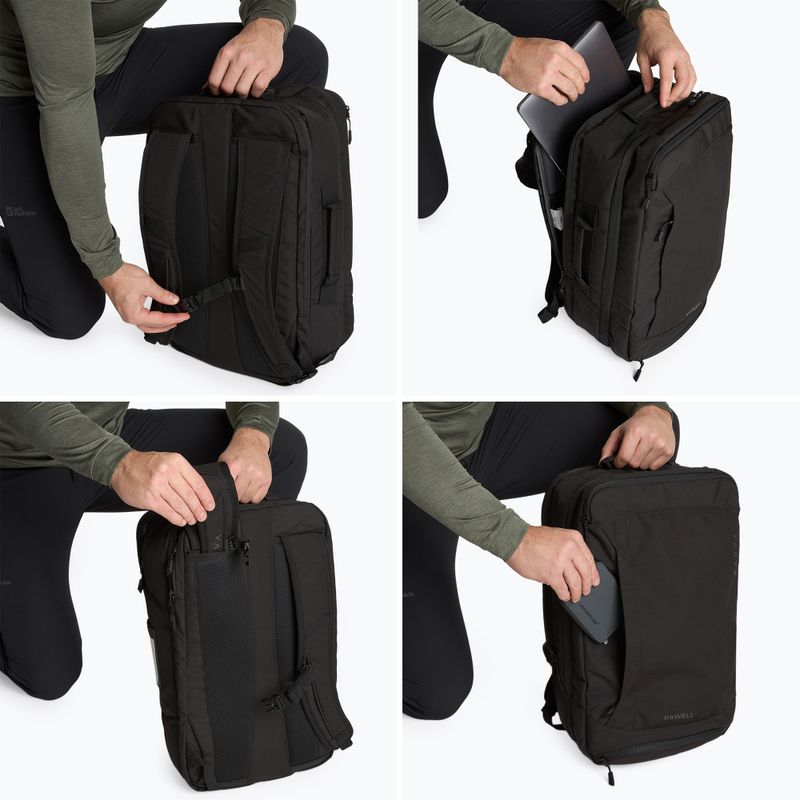 Zaino da trekking KADVA traWELL 28 l nero 8
