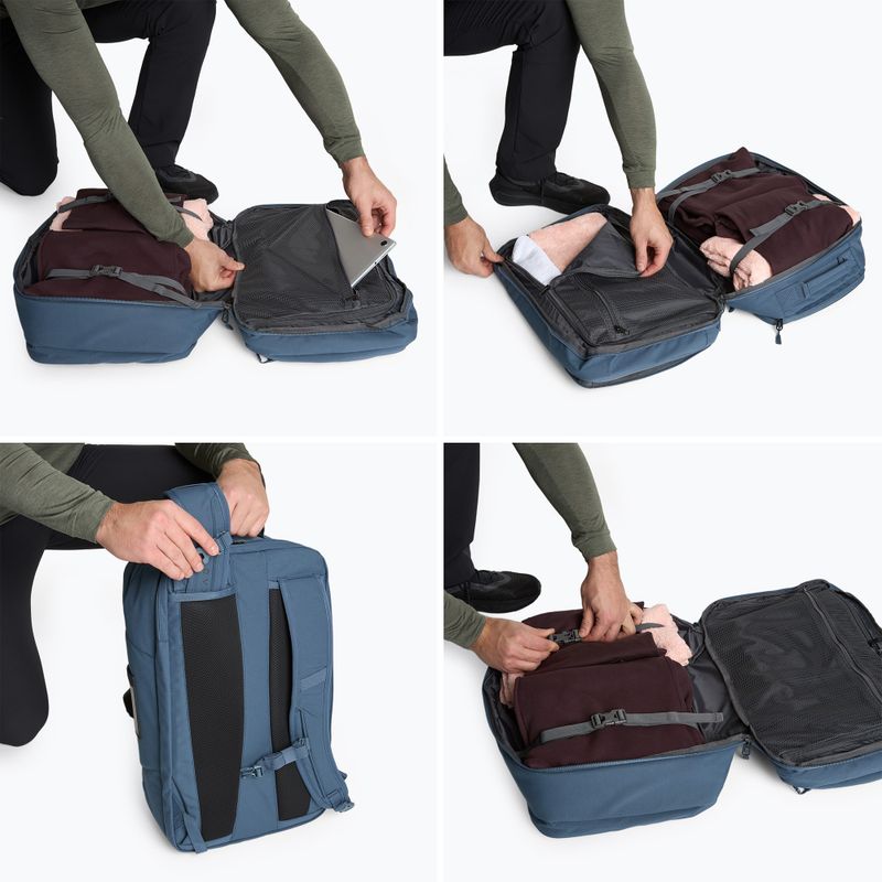 Zaino da trekking KADVA traWELL 28 l blu navy 7