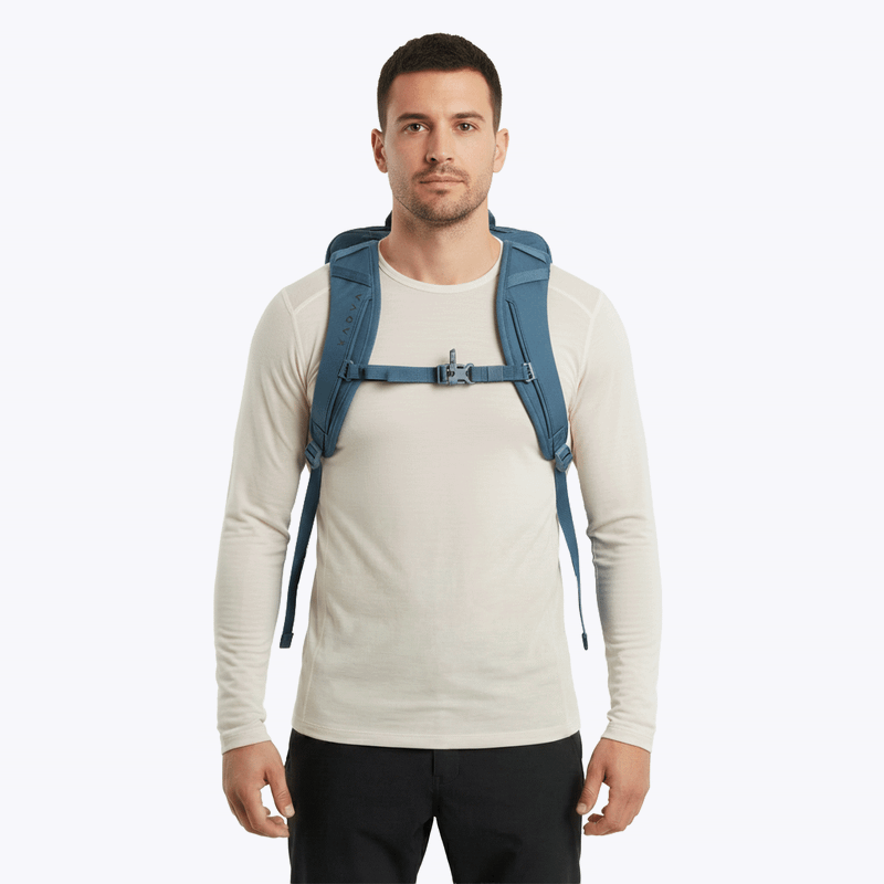 Zaino da trekking KADVA traWELL 28 l blu navy 3