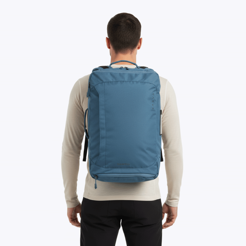Zaino da trekking KADVA traWELL 28 l blu navy 5