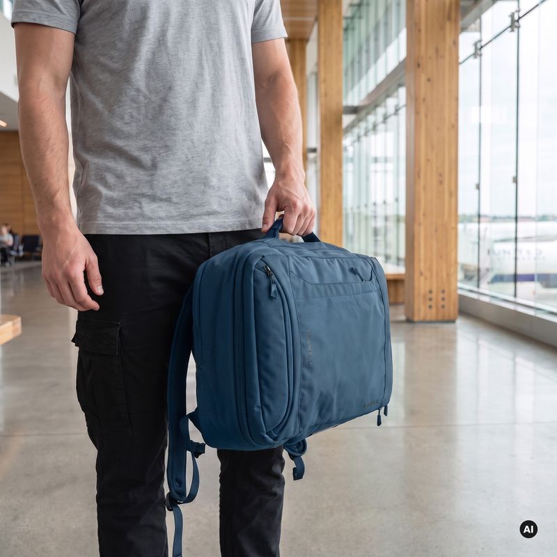 Zaino da trekking KADVA traWELL 28 l blu navy 10