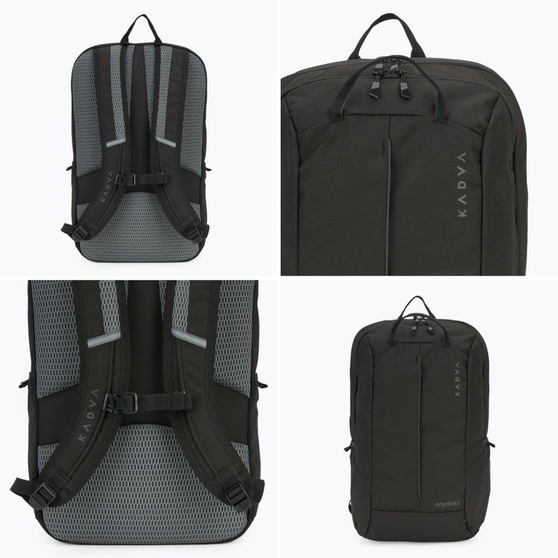 Zaino da trekking KADVA anyWAY 25 l nero 9
