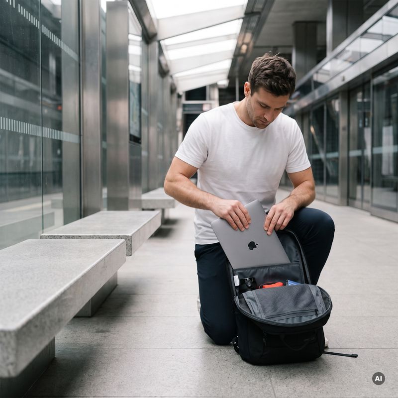 Zaino da trekking KADVA anyWAY 25 l nero 8