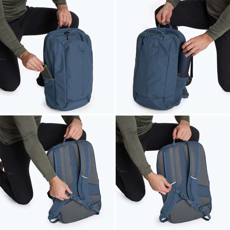 Zaino da trekking KADVA anyWAY 25 l blu navy 8