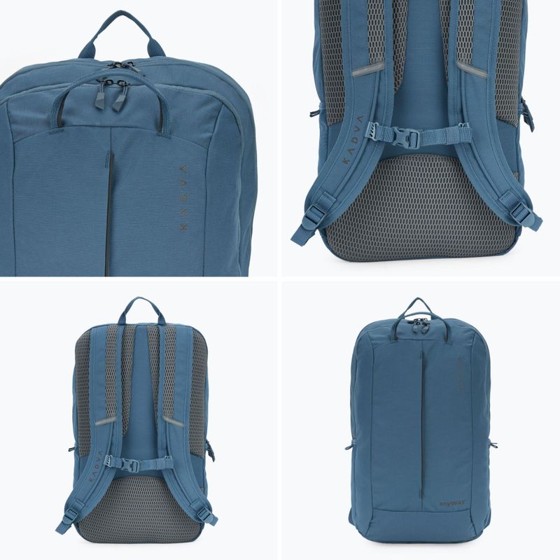 Zaino da trekking KADVA anyWAY 25 l blu navy 9