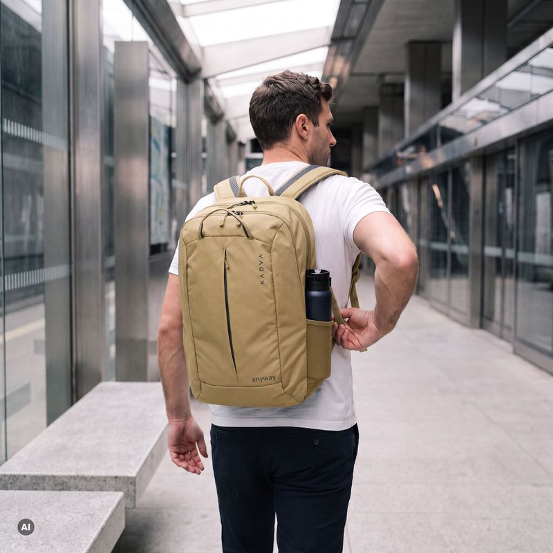 Zaino da trekking KADVA anyWAY 25 l sabbia 7