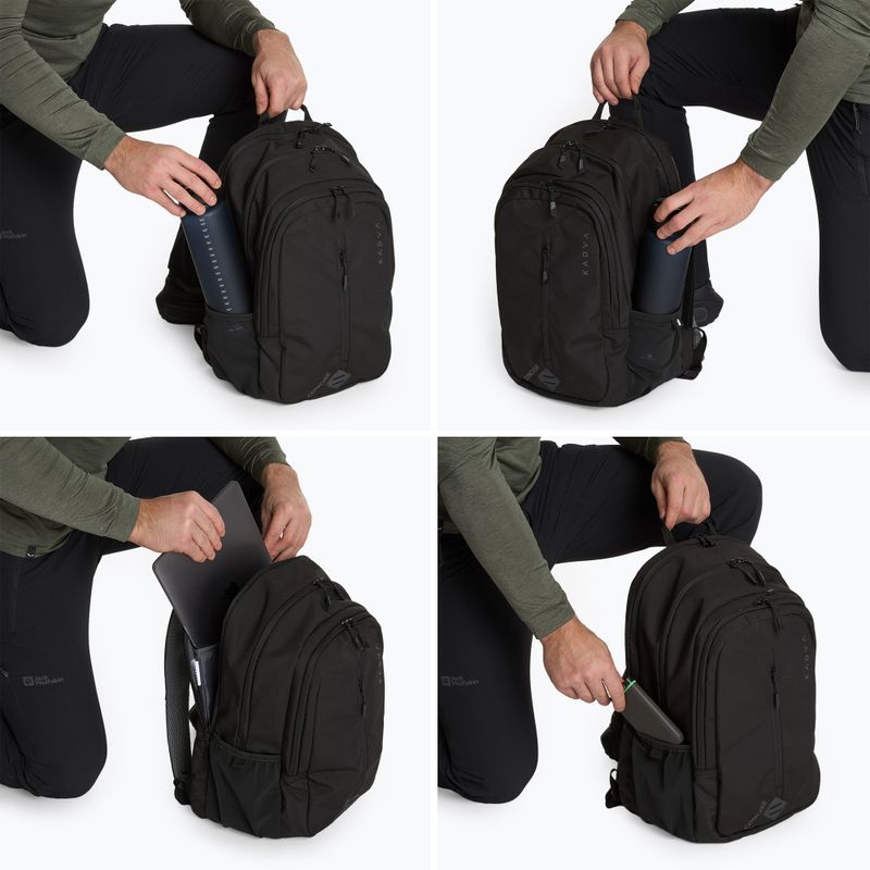 KADVA Concise 20 l zaino da trekking black 8