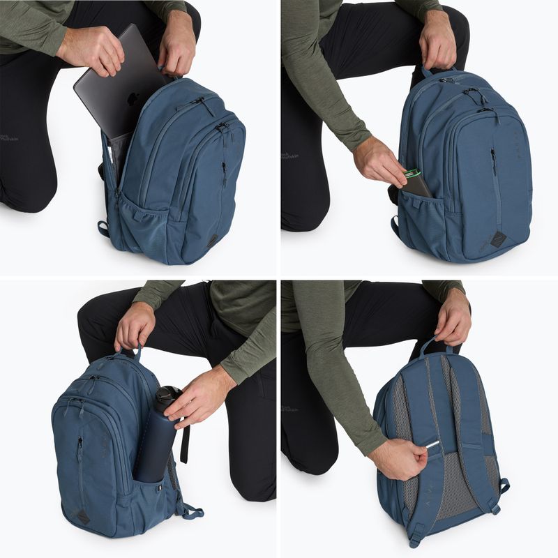 KADVA Concise 20 l zaino da trekking nero 7