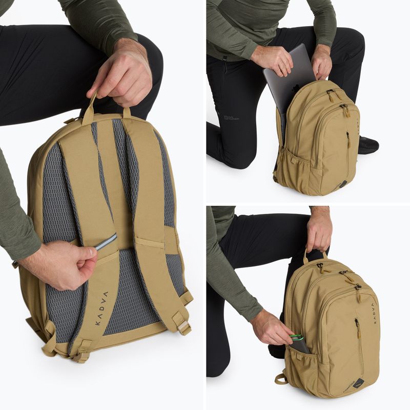 Zaino da trekking KADVA Concise 20 litri sabbia 6