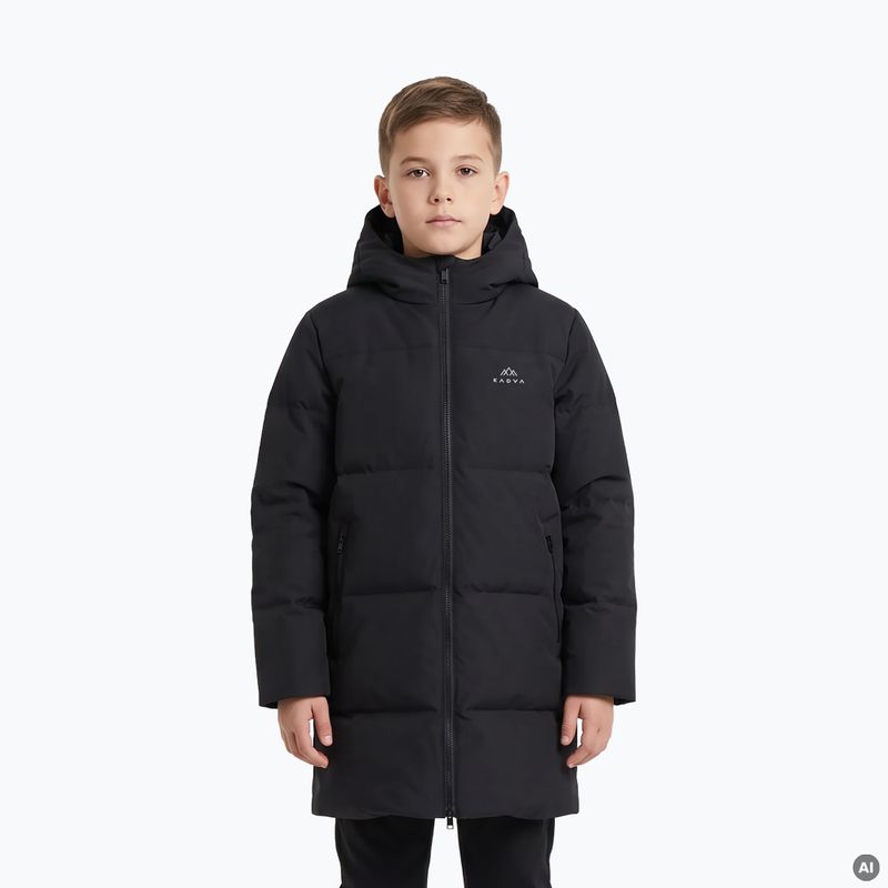 Cappotto imbottito per bambini KADVA Ravi ECO nero