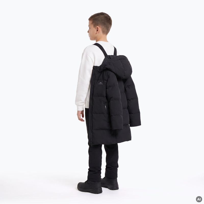 Cappotto imbottito per bambini KADVA Ravi ECO nero 3