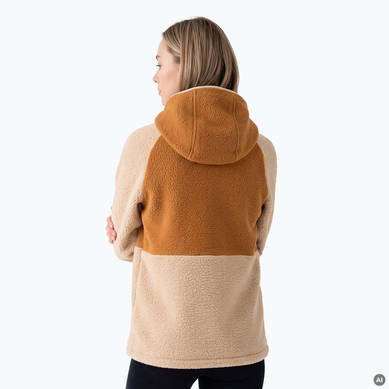 Felpa in pile da donna KADVA RODIA WMNS beige 2