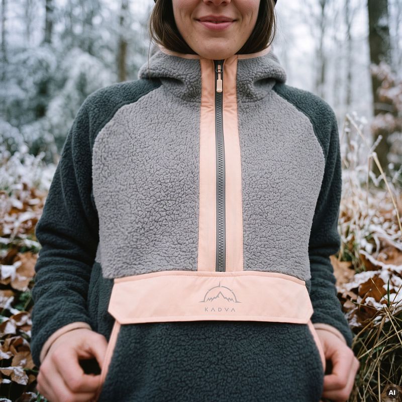 Bluza polarowa damska KADVA RODIA WMNS czarny 12