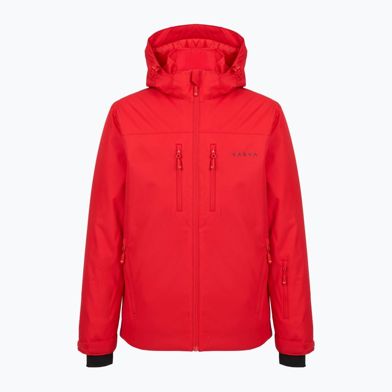 Giacca da sci uomo KADVA Edge X Jacket rossa