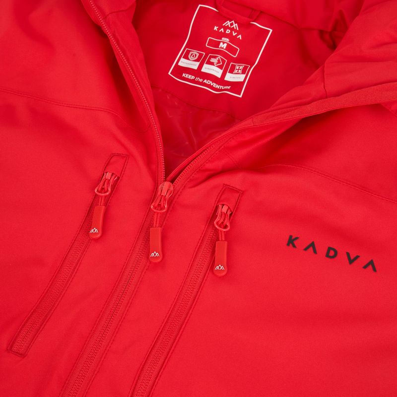 Giacca da sci uomo KADVA Edge X Jacket rossa 4