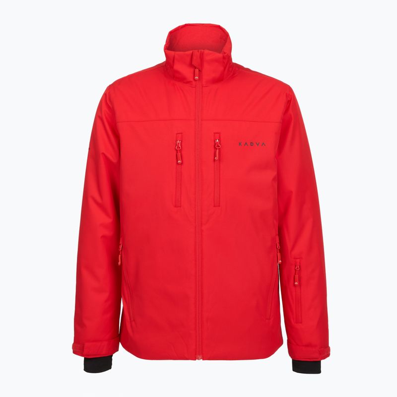 Giacca da sci uomo KADVA Edge X Jacket rossa 11