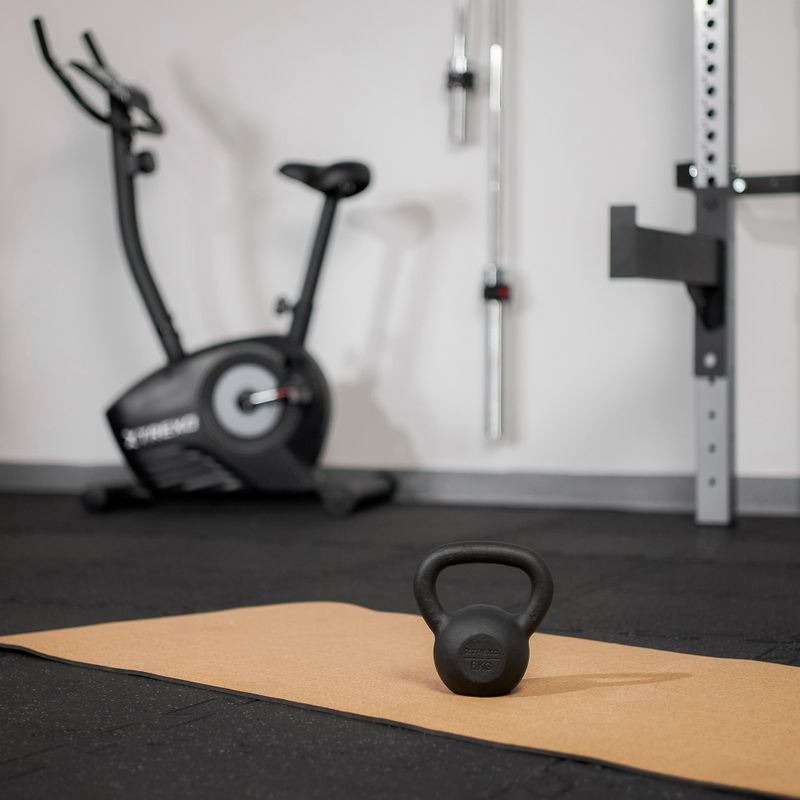 Kettlebell in ghisa TREXO 6kg nero 6