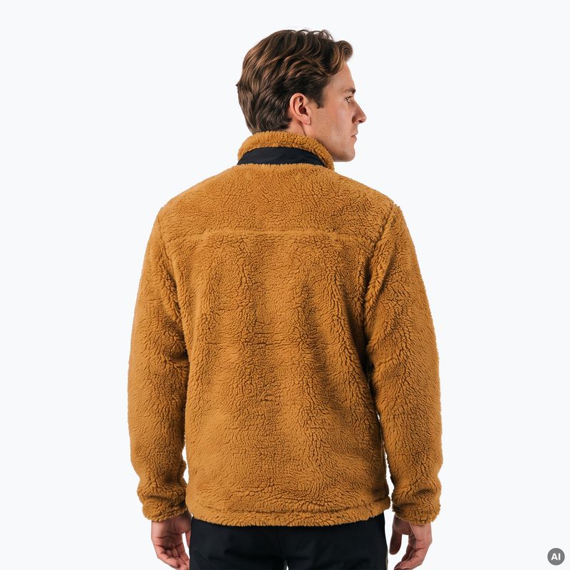 Bluza polarowa męska KADVA Rodvik brązowy 2
