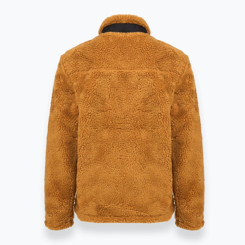 Bluza polarowa męska KADVA Rodvik brązowy 4