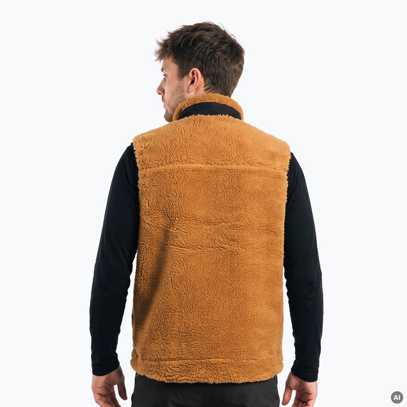 Gilet da uomo KADVA RODVIK VEST marrone 2