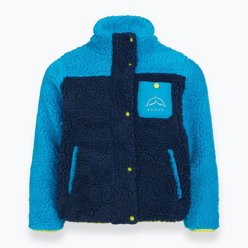 Felpa in pile per bambini KADVA RODVIK KDB blu 3