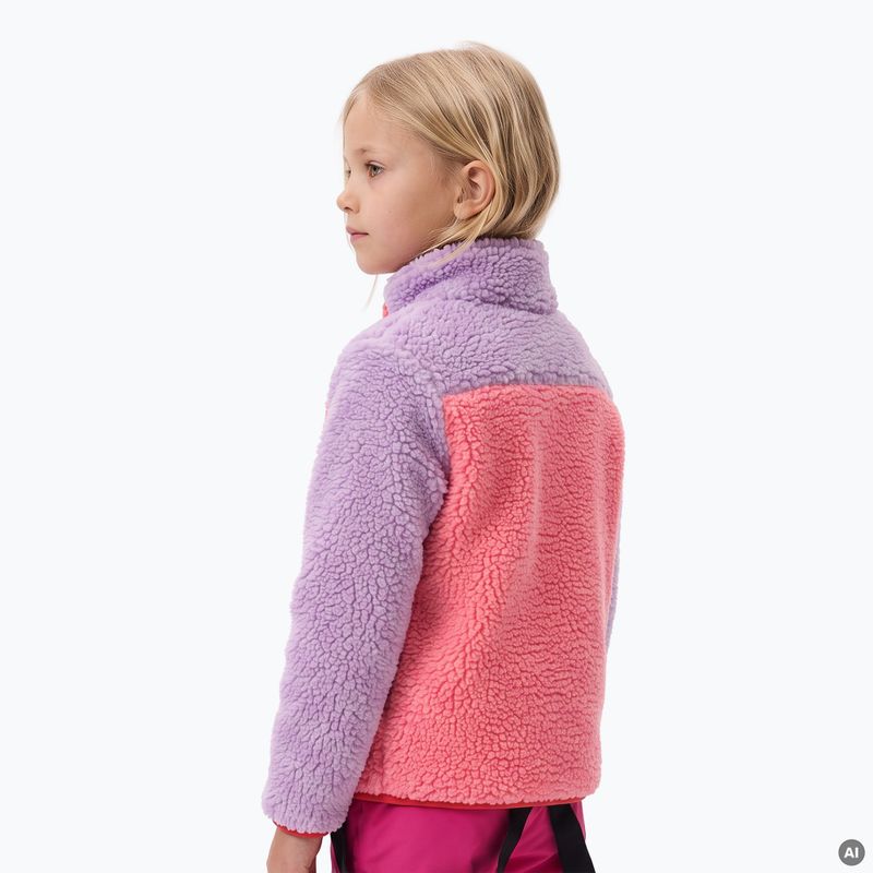 Felpa in pile per bambini KADVA RODVIK KDG rosa 2