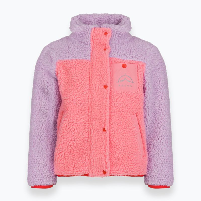 Felpa in pile per bambini KADVA RODVIK KDG rosa 3