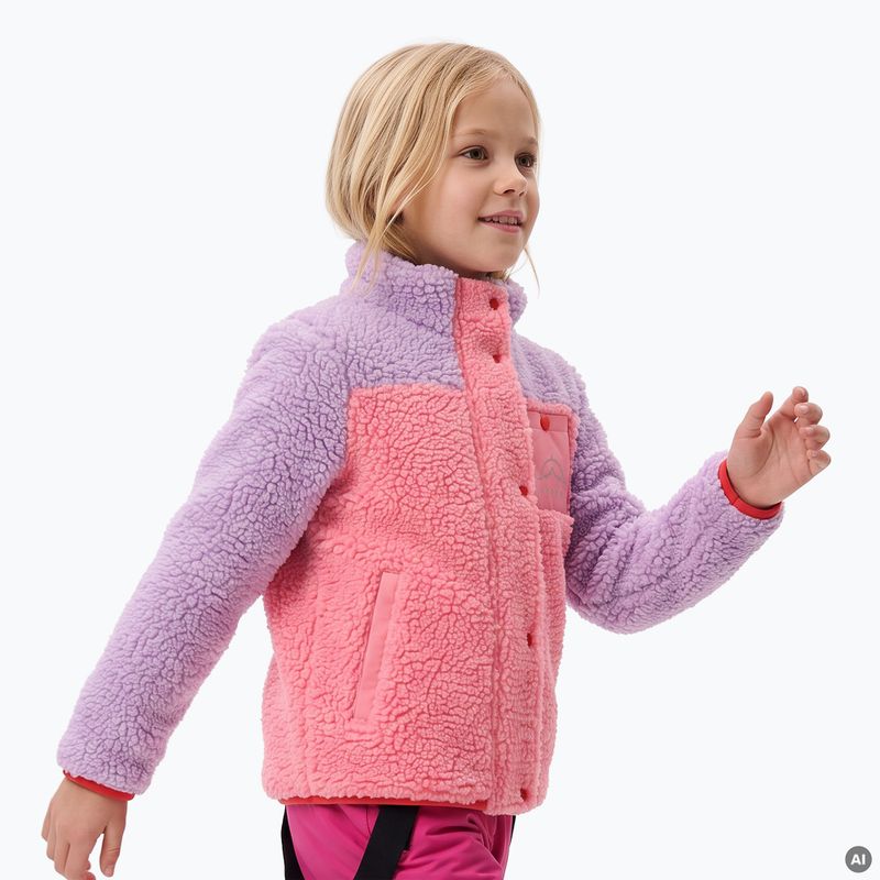 Felpa in pile per bambini KADVA RODVIK KDG rosa 5