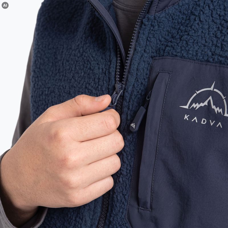 Gilet per bambini KADVA RODVIK VEST blu navy 6