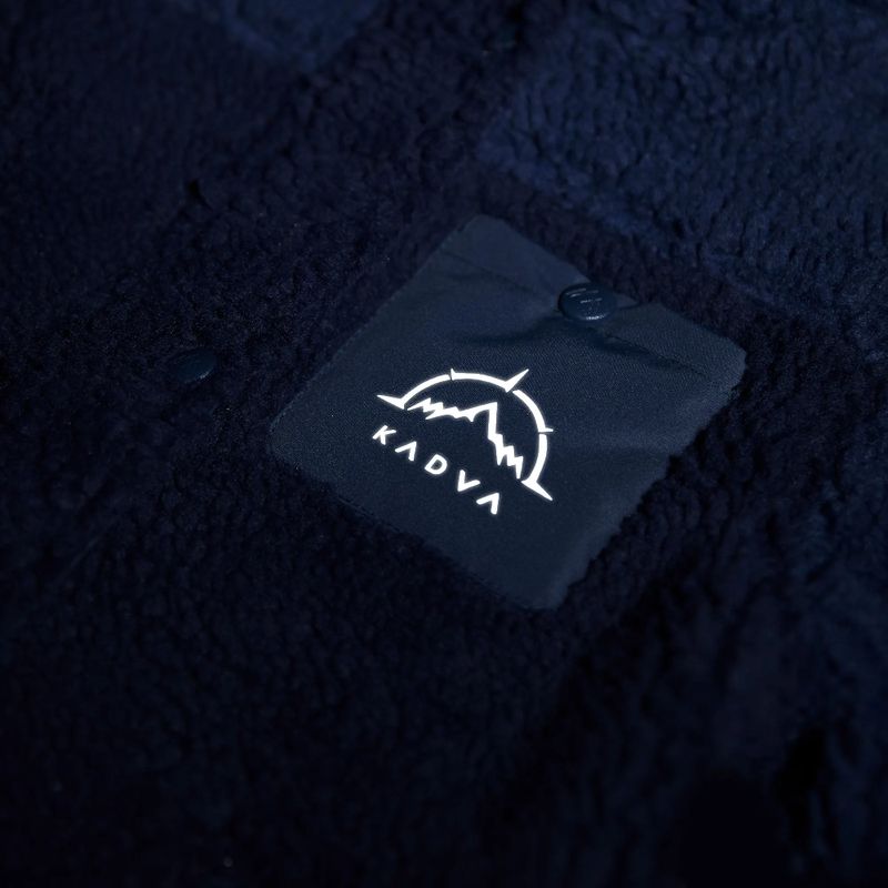 Felpa in pile per bambini KADVA Rodvik JR blu navy 9