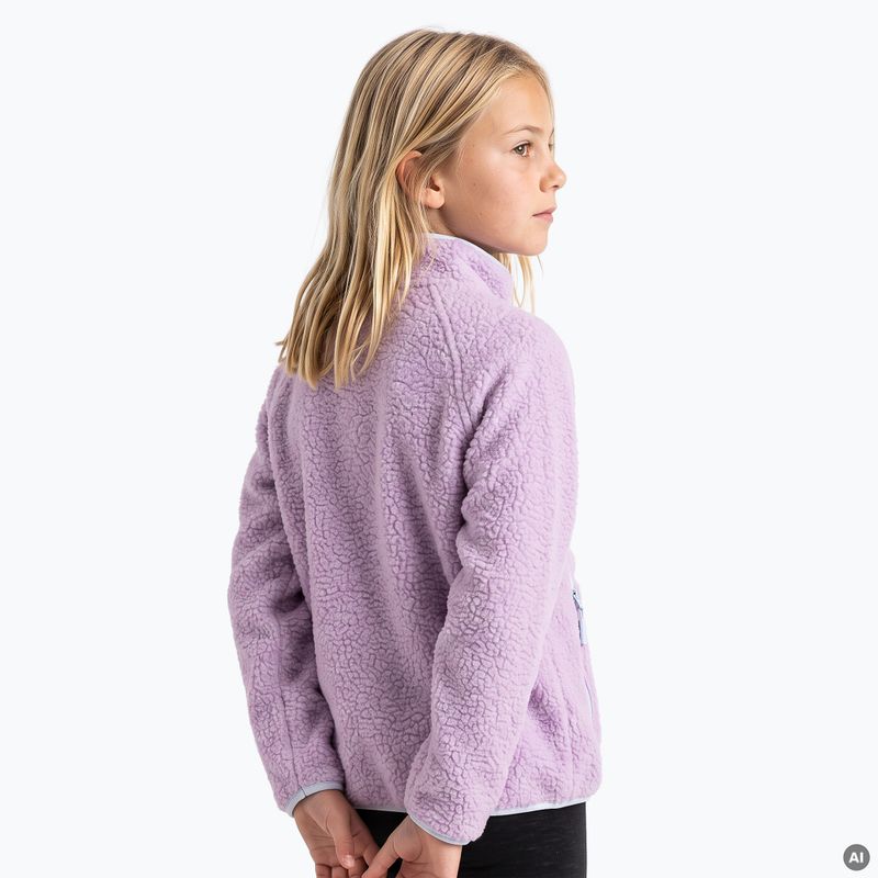 Felpa in pile per bambini KADVA RODIA JRG viola 2