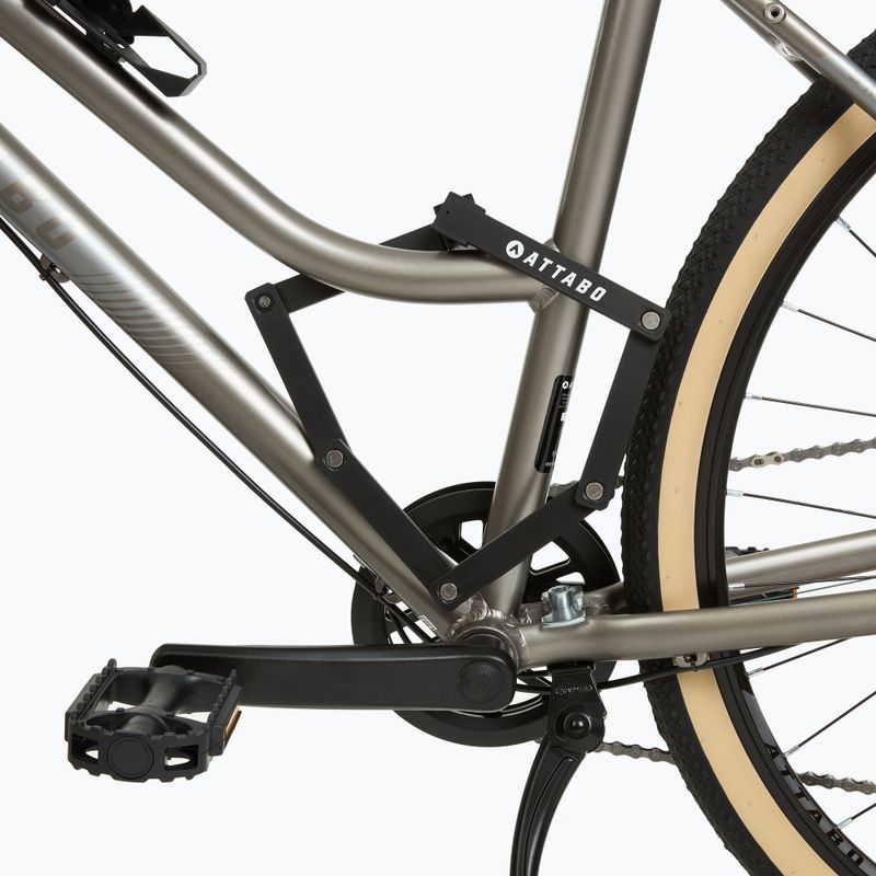 ATTABO F.68 lucchetto pieghevole per bicicletta nero 5