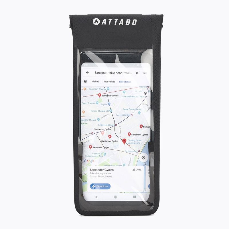 ATTABO Guard IPX4 nero porta telefono per bicicletta 6