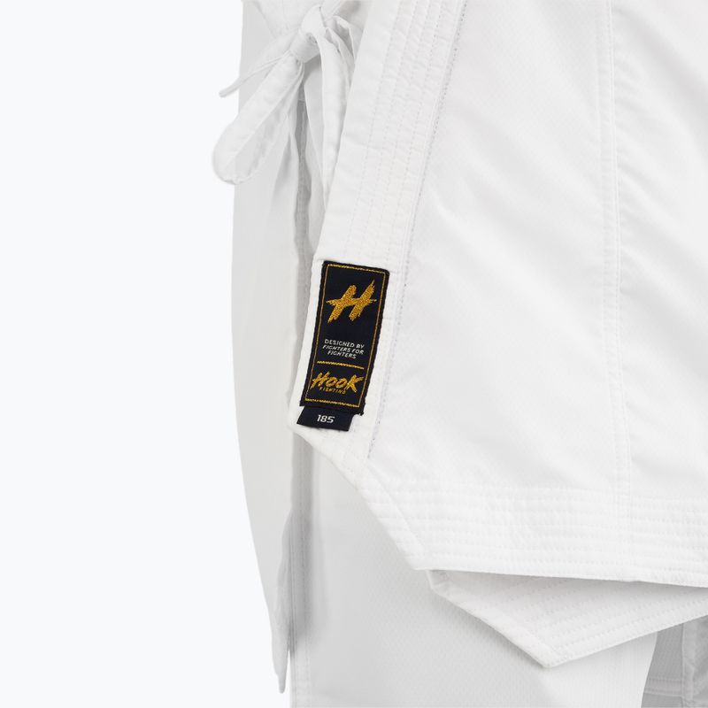 Kimono HOOK Fighting Karate Kumite Ultra Light bianco 4