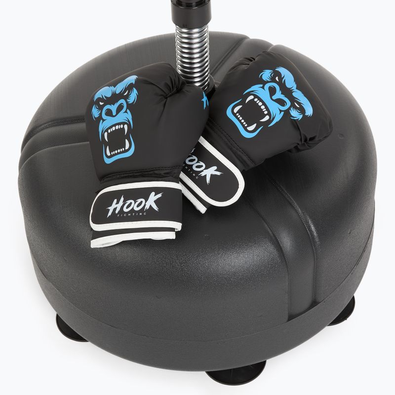 Set da boxe per bambini Hook Fighting Gorilla nero 10