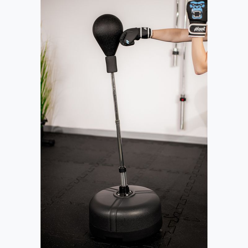 Set da boxe per bambini Hook Fighting Gorilla nero 12