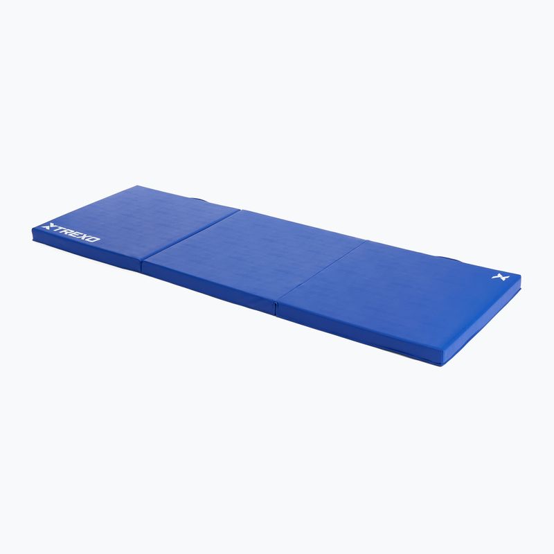 Materasso da ginnastica pieghevole XTREXO 180 x 60 x 5 cm blu 3