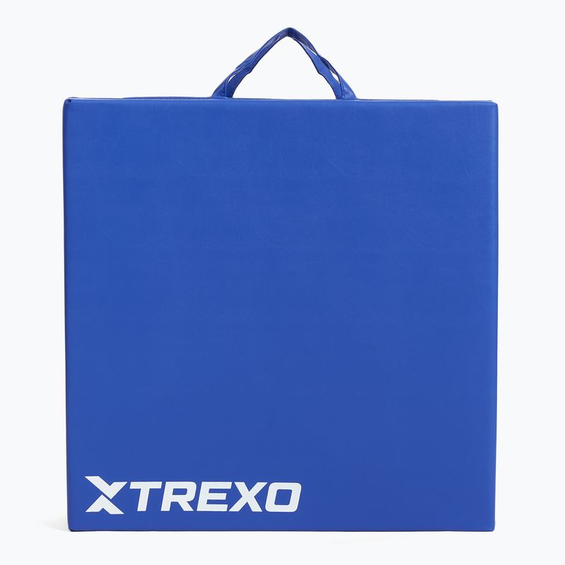 Materasso da ginnastica pieghevole TREXO 180 x 60 x 5 cm blu 5