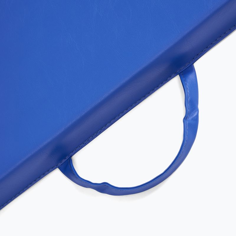 Materasso da ginnastica pieghevole TREXO 180 x 60 x 5 cm blu 9