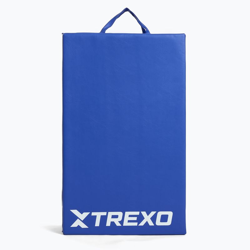Materasso da ginnastica pieghevole TREXO 195 x 80 x 5 cm blu 5