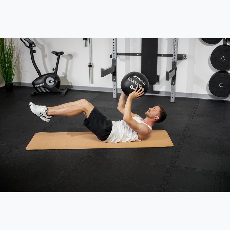 XTREXO Wall Ball 7 kg nero 6
