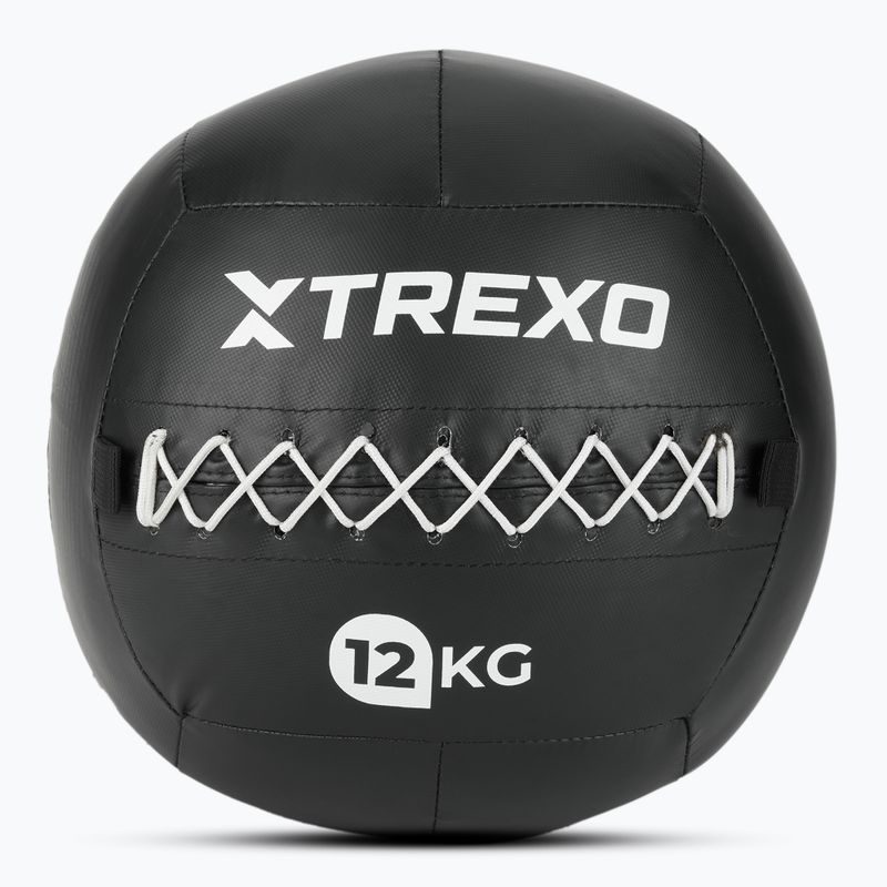 XTREXO Wall Ball 12 kg nero