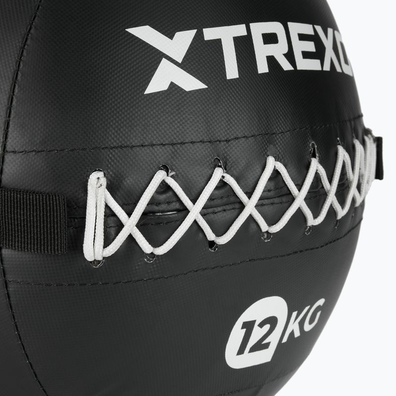 XTREXO Wall Ball 12 kg nero 4