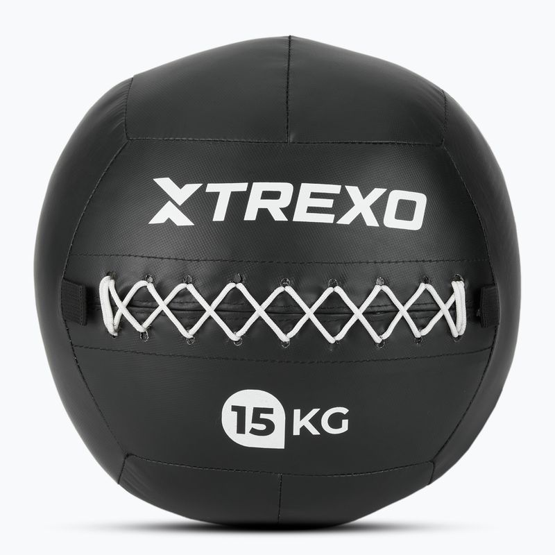 XTREXO Wall Ball 15 kg nero