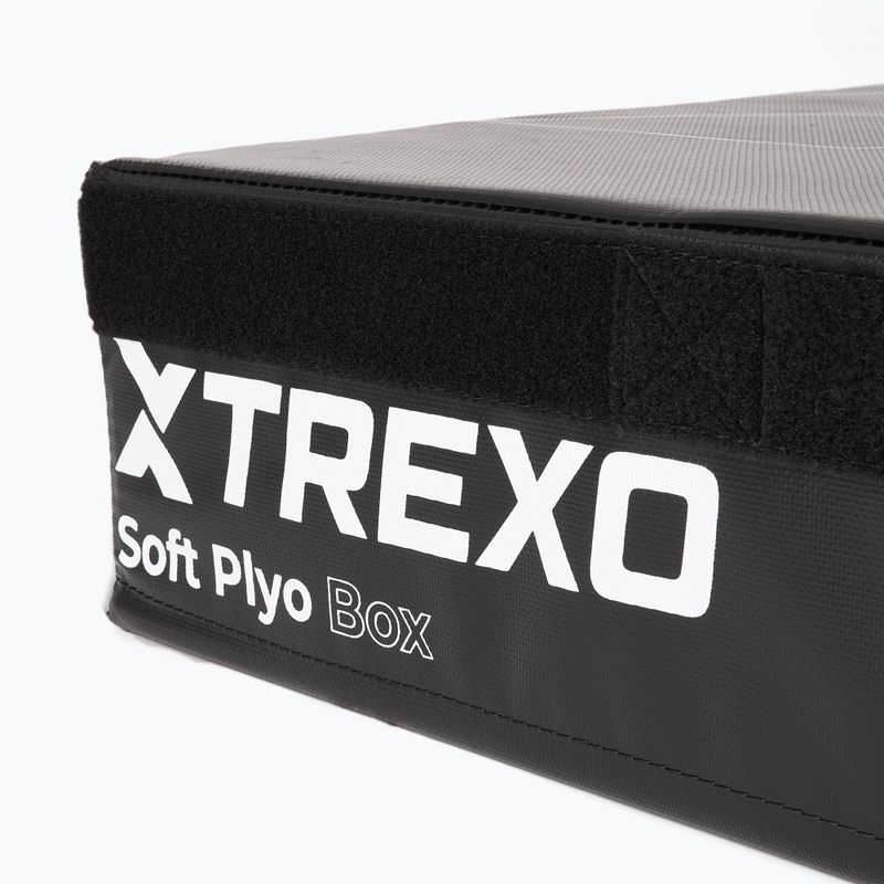 TREXO box pliometrico pieghevole 15 cm nero 3