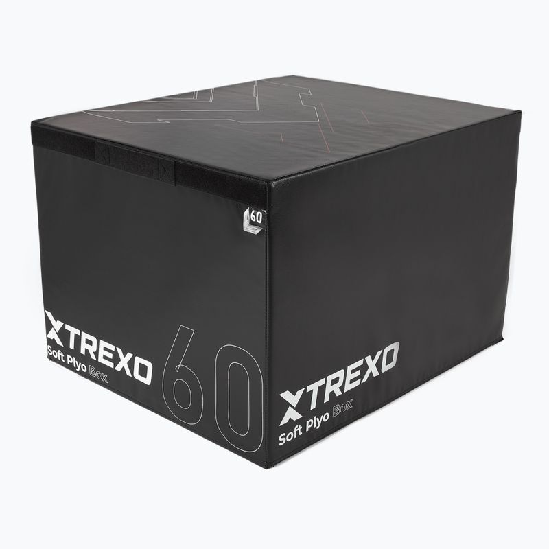 TREXO box pliometrico pieghevole 60 cm nero