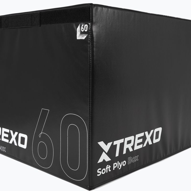 TREXO box pliometrico pieghevole 60 cm nero 2